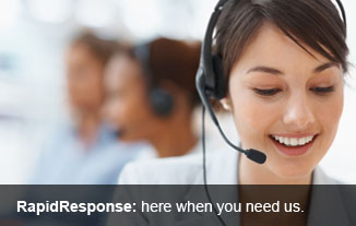 RapidResponse - here when you need us